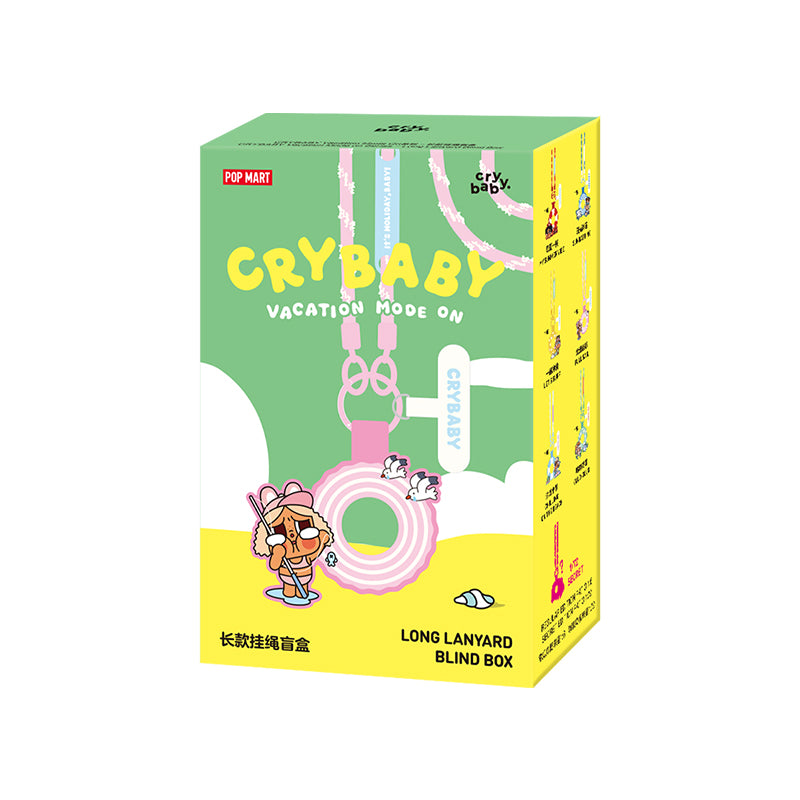 CRYBABY VACATION MODE ON ブラインドボックス CRYBABY Vacation Mode On Series-Vinyl Plush Pendant Blind Box