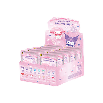 MY MELODY & KUROMI Ramune-style Series Mini Beans Figures