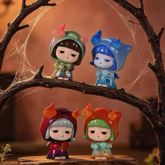 Xingxing Ghost Street Style Series Mini Bean Figures