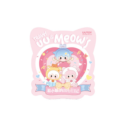 UU & Meow's Travel Series Mini Beans Figures