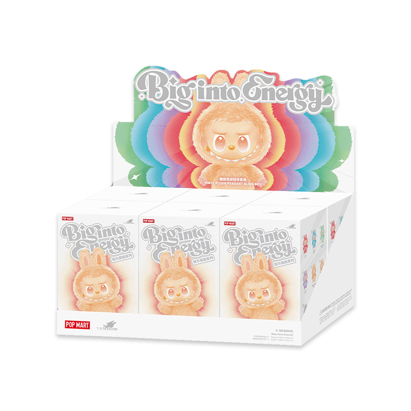 THE MONSTERS LABUBU V3 Big into Energy Series Plush Dolls