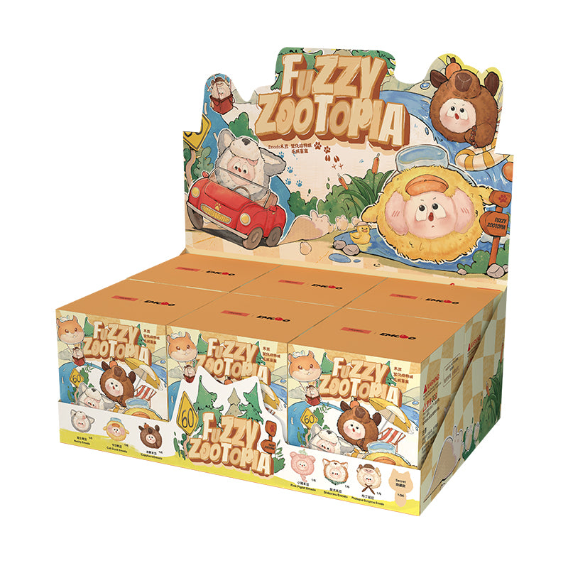 Emodo Fuzzy Zootopia Series Plush Dolls
