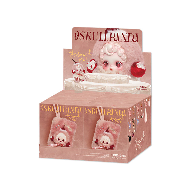 SKULL-PANDA You Found Me! Series Plush Mini Bag