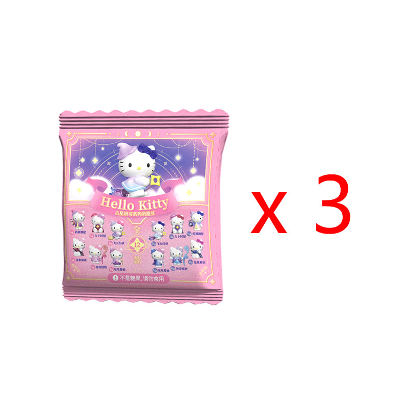 Hello-Kitty Astrology Study Series Mini Beans Figures