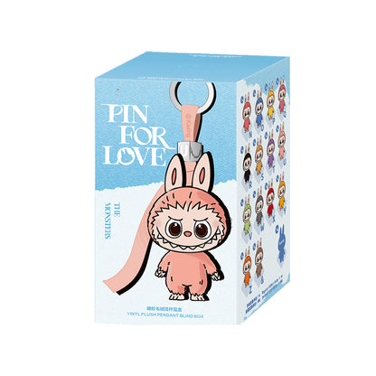 THE MONSTERS LABUBU Pin for Love Series Plush Pendant Dolls