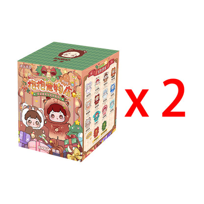 BaoBao's Pet Store Christmas Carnival Wreath & Aurora Series Figures