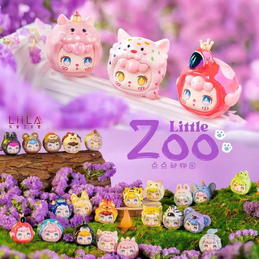 Little Zoo Mini Beans Series PVC Figures