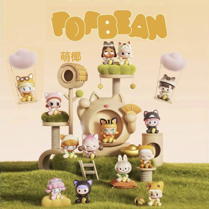 POP BEAN Lucky Cat Series PVC Figures