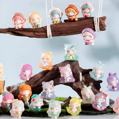 Liita 24 Solar Terms Mill Series Mini Bean Figures