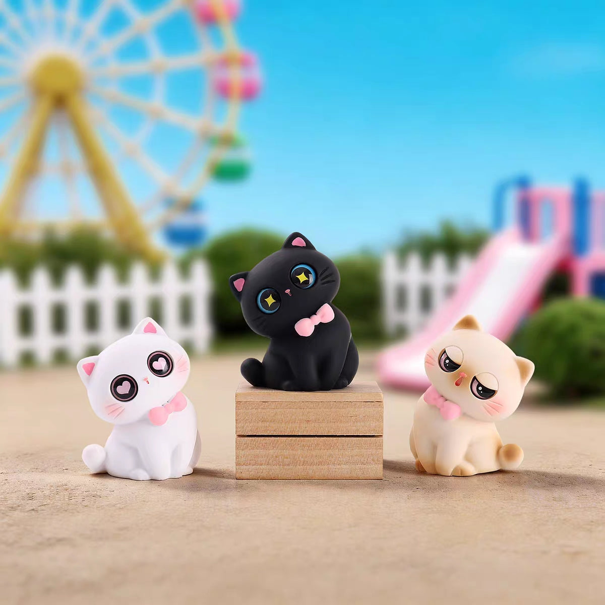 Candy Cat Park Series Mini Bean Figures