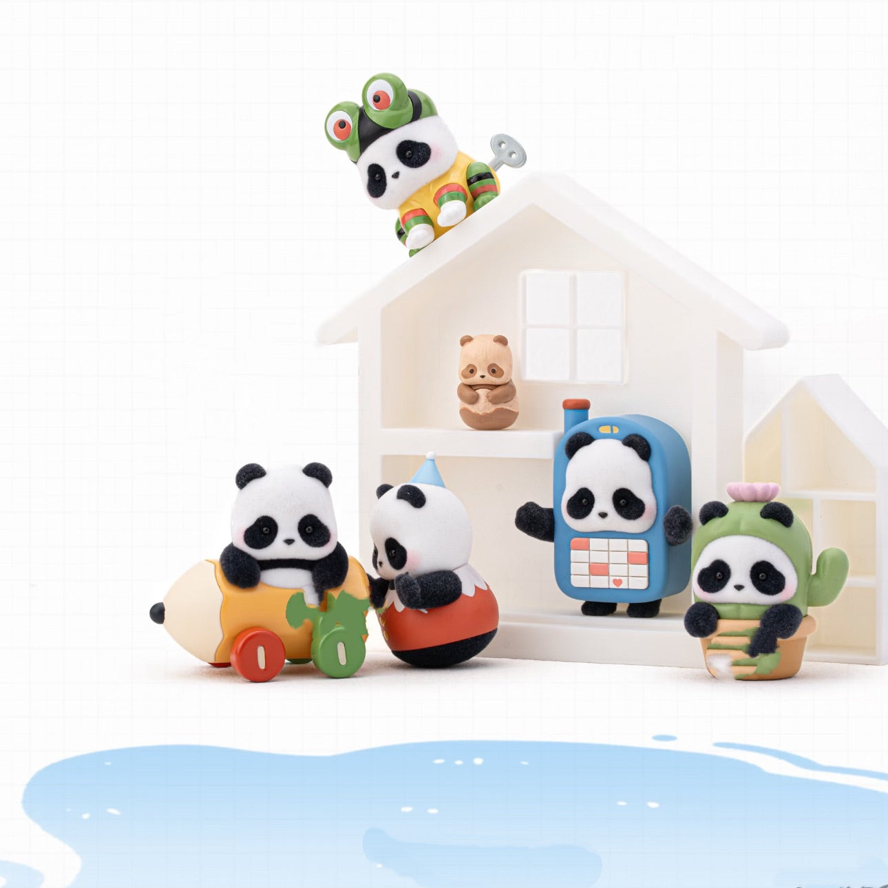 Panda Roll Minime Mix & Match Crew 2 Series  Mini Figures