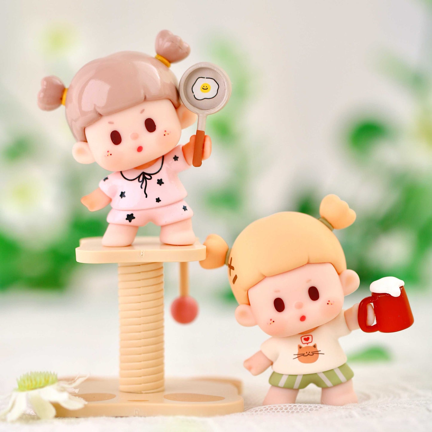 Buer Shake Person Series Mini Bean Figures