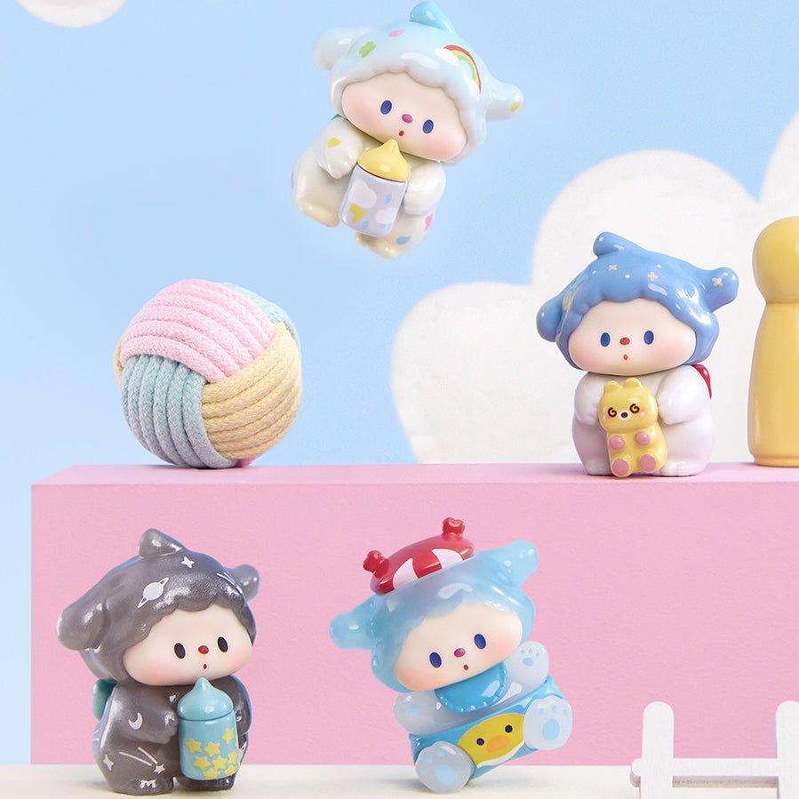 ラス1【韓国イベント限定】MINIBLUE baby ヨンヨンイ LULUDOG'S Baby Fete Series Mini Beans Figures – Hahatoys