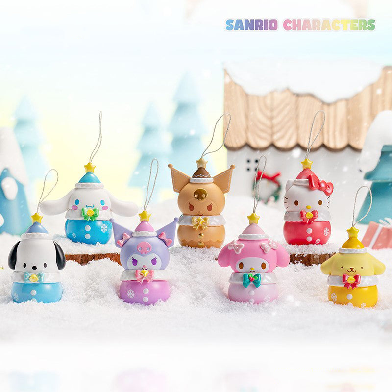 Sanrio Characters Winter Water Sound Bell Series PVC Figures