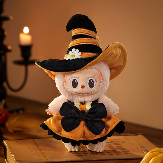 THE MONSTERS MOKOKO Halloween Series-Magic of Pumpkin Vinyl Plush Pendant Doll