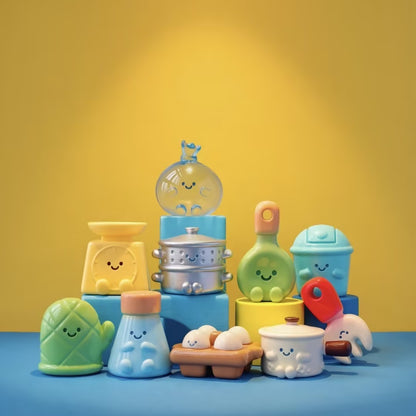 Meichai Kitchen 2 Series Mini Bean Figures