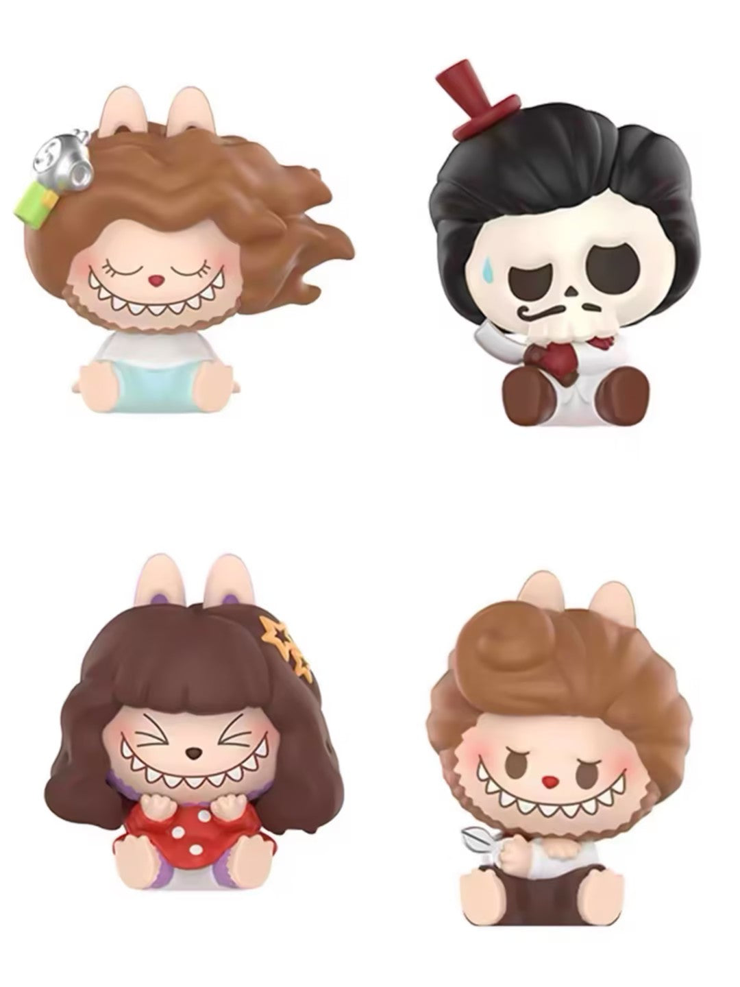 POP BEAN THE MONSTERS Hair Salon Series Mini Figures