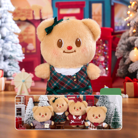 Butterbear Retro Series Dress-Up Plush Dolls