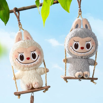 LABUBU Timber Workshop Series-Playing on the Swing Plush Pendant