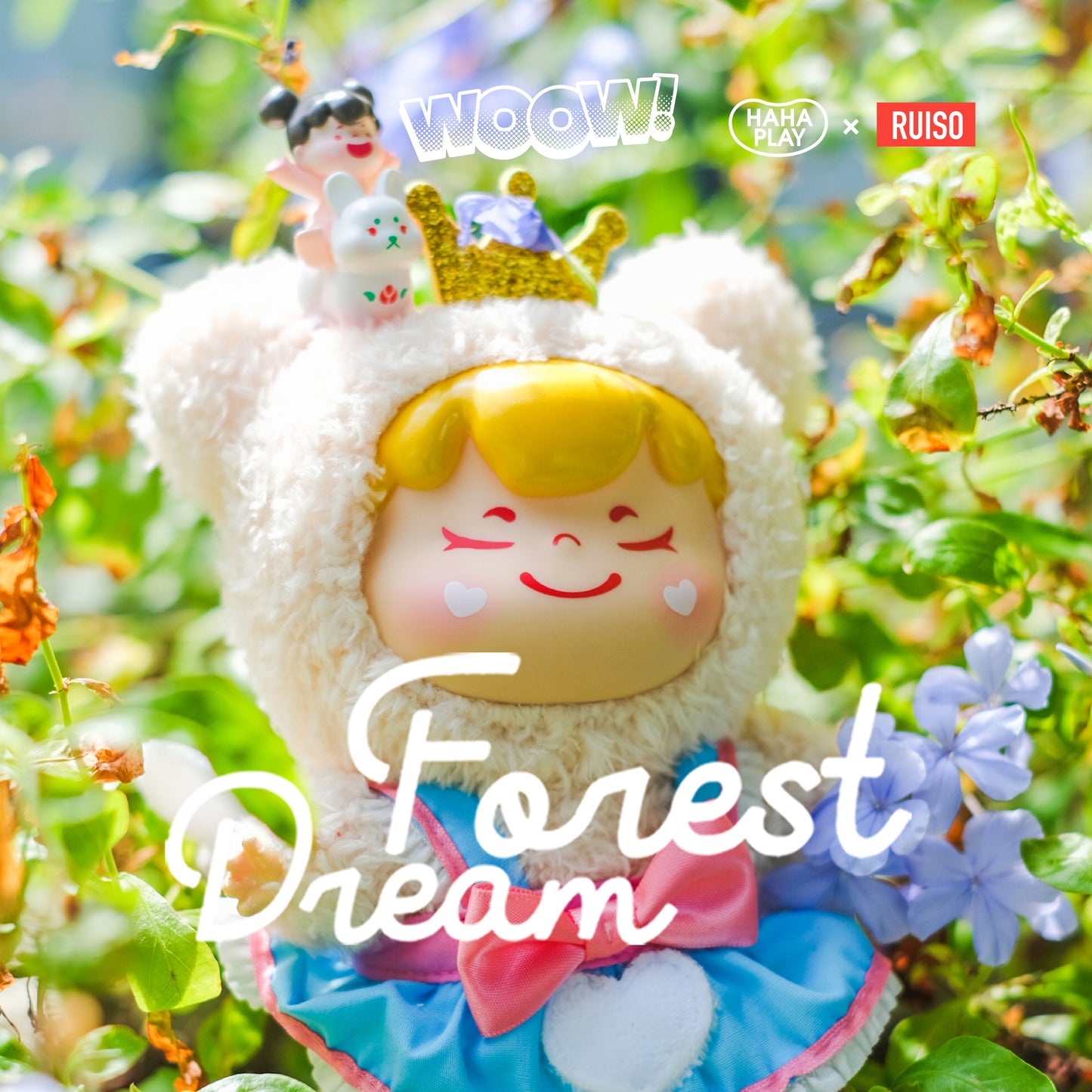 【BOGO· Christmas】WOOW Forest Dream Vinyl Face Series Plush Dolls