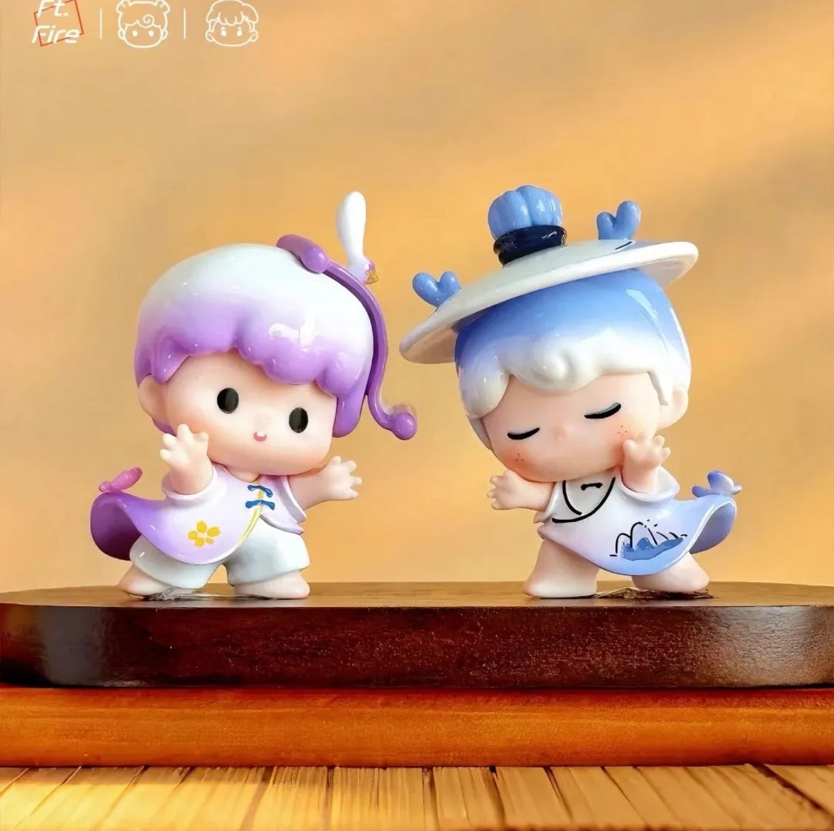 ZOZO & YOYO - The Balanced Series Mini Figures