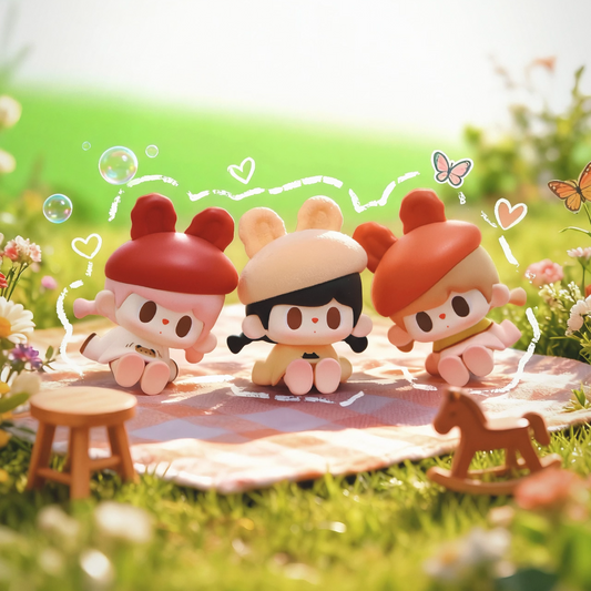 TUTU BEAR A Gentle Breeze Series Mini Bean Figures