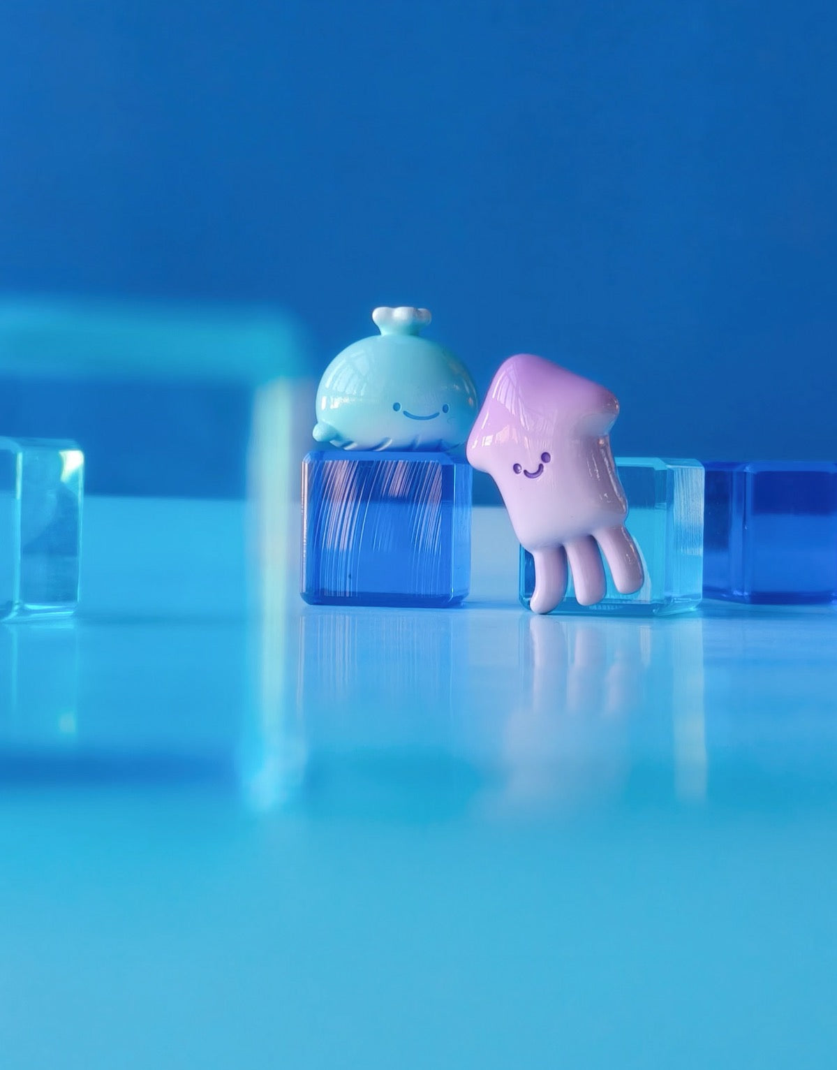 Meichai Mini Beans Aquarium Series Figures