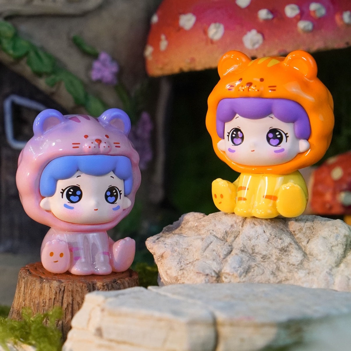 LITTER BEAR - Forest Wonderland City Series Mini Figures
