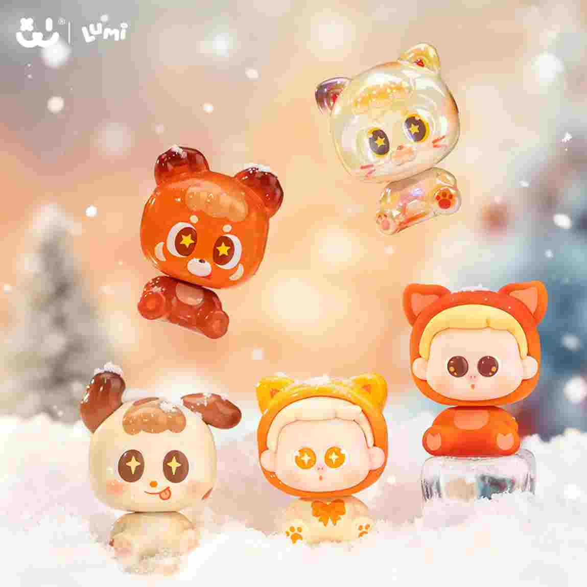 LUMI - Cute Animal Party Series Mini Bean Figures