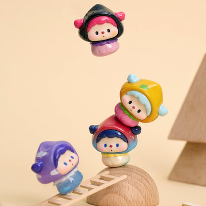 Wonder Seed Shop Cute Granules Series Mini Bean Figures
