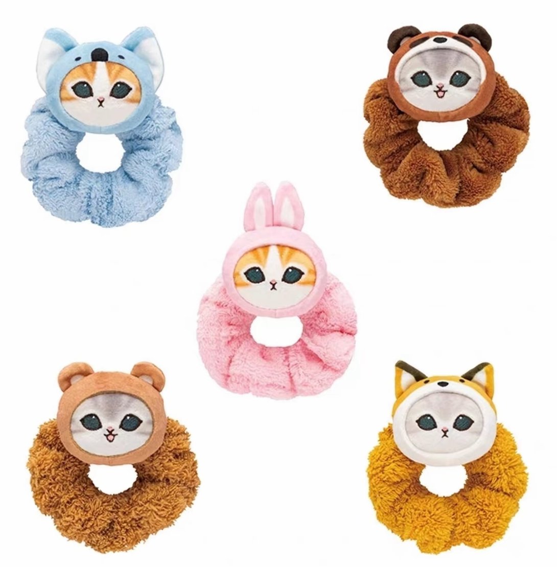 Mofusand Fuzzy hair clip Series Plush Dolls