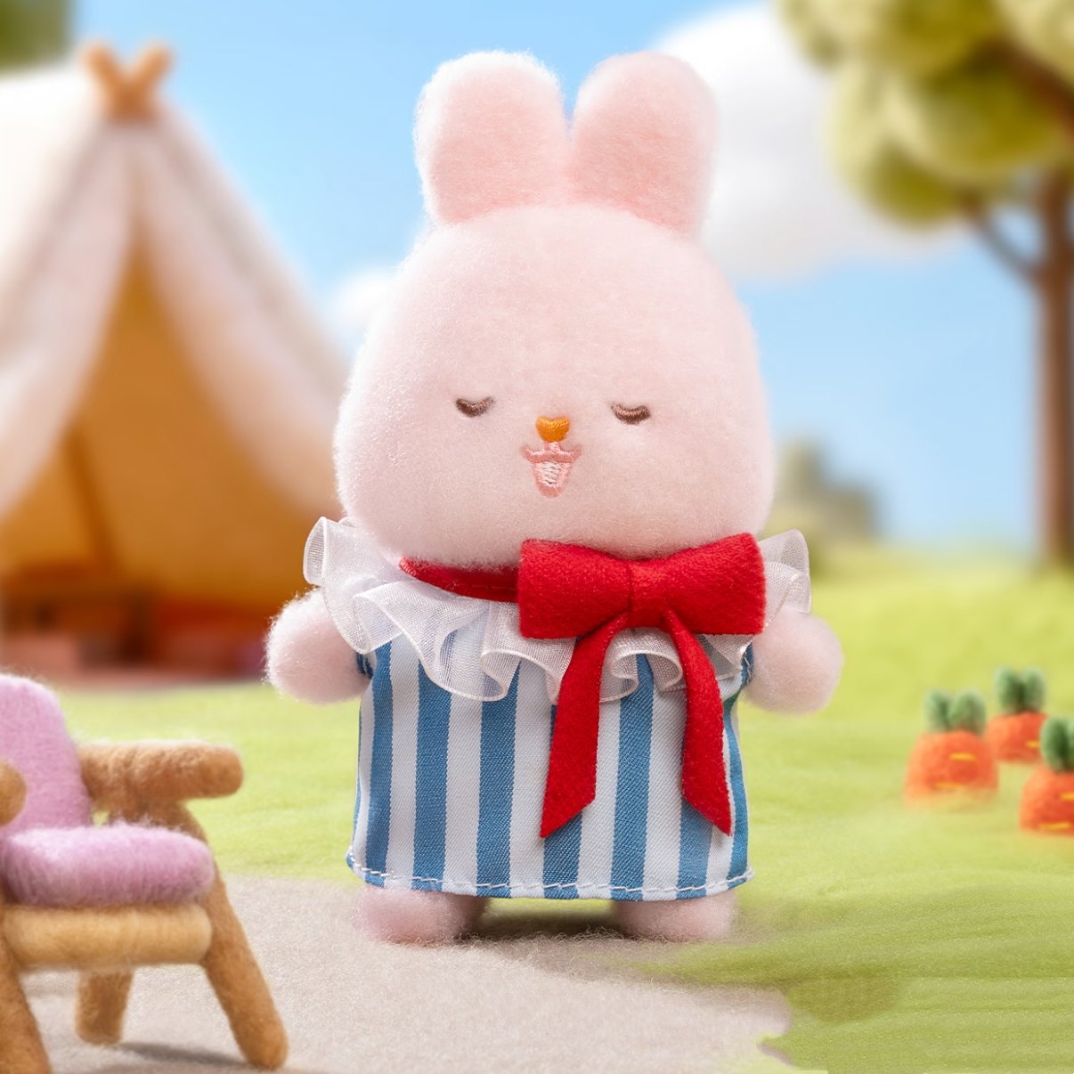 MoMo Bunny Vibrant Series Plush Dolls