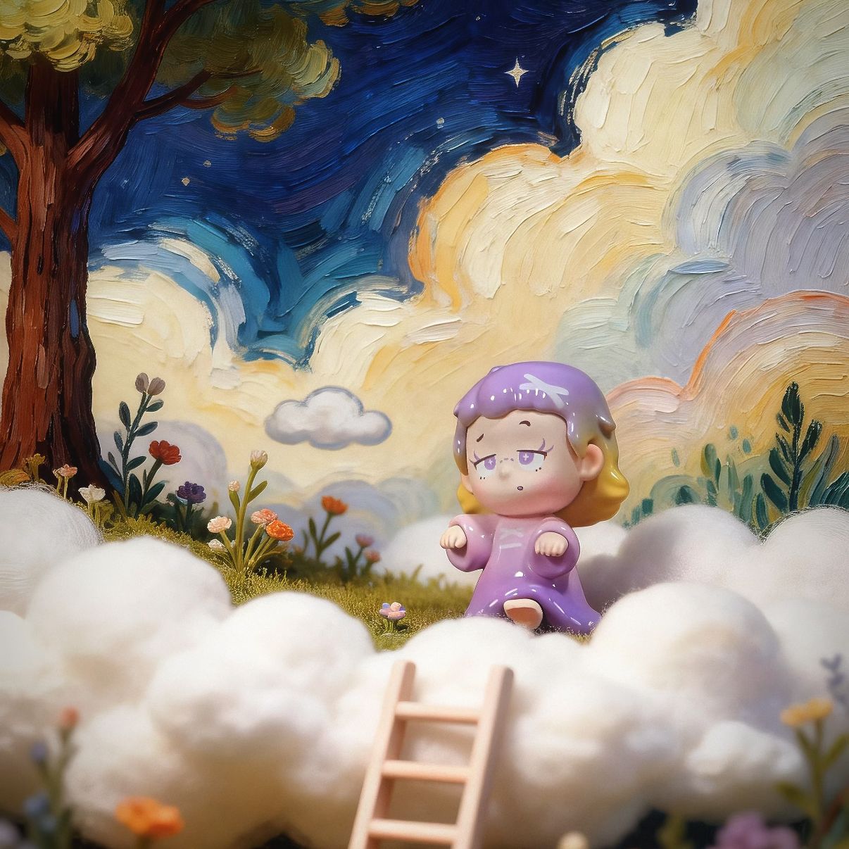 Piny Dayderaming Series Mini Bean Figures