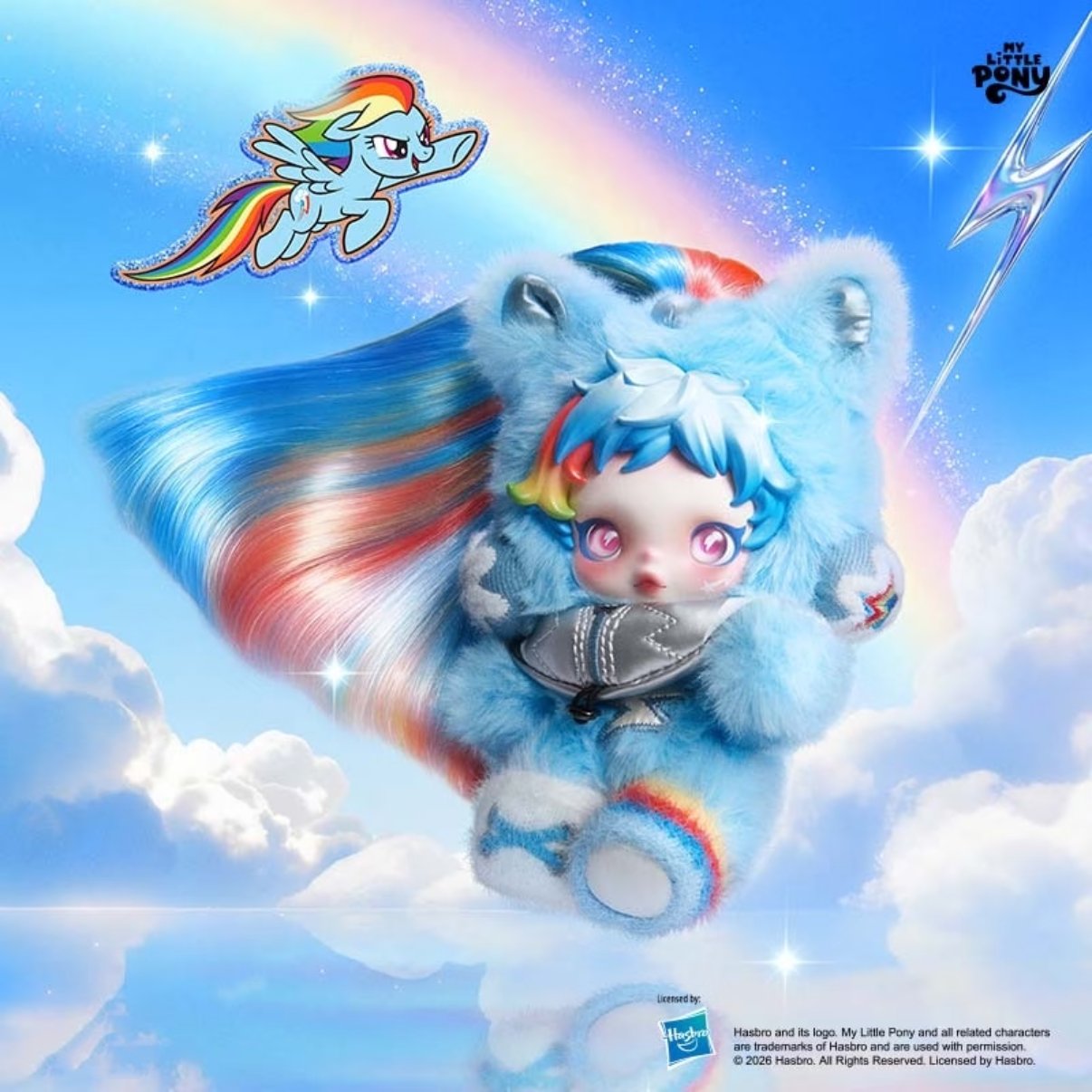 My Little Pony X SkullPanda Series Plush Dolls