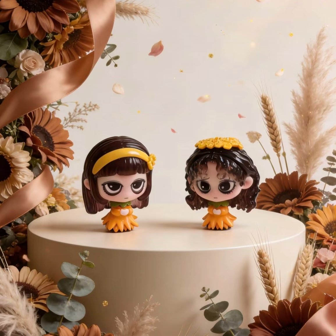 KIKI’s Flower Story Series Mini Bean Figures