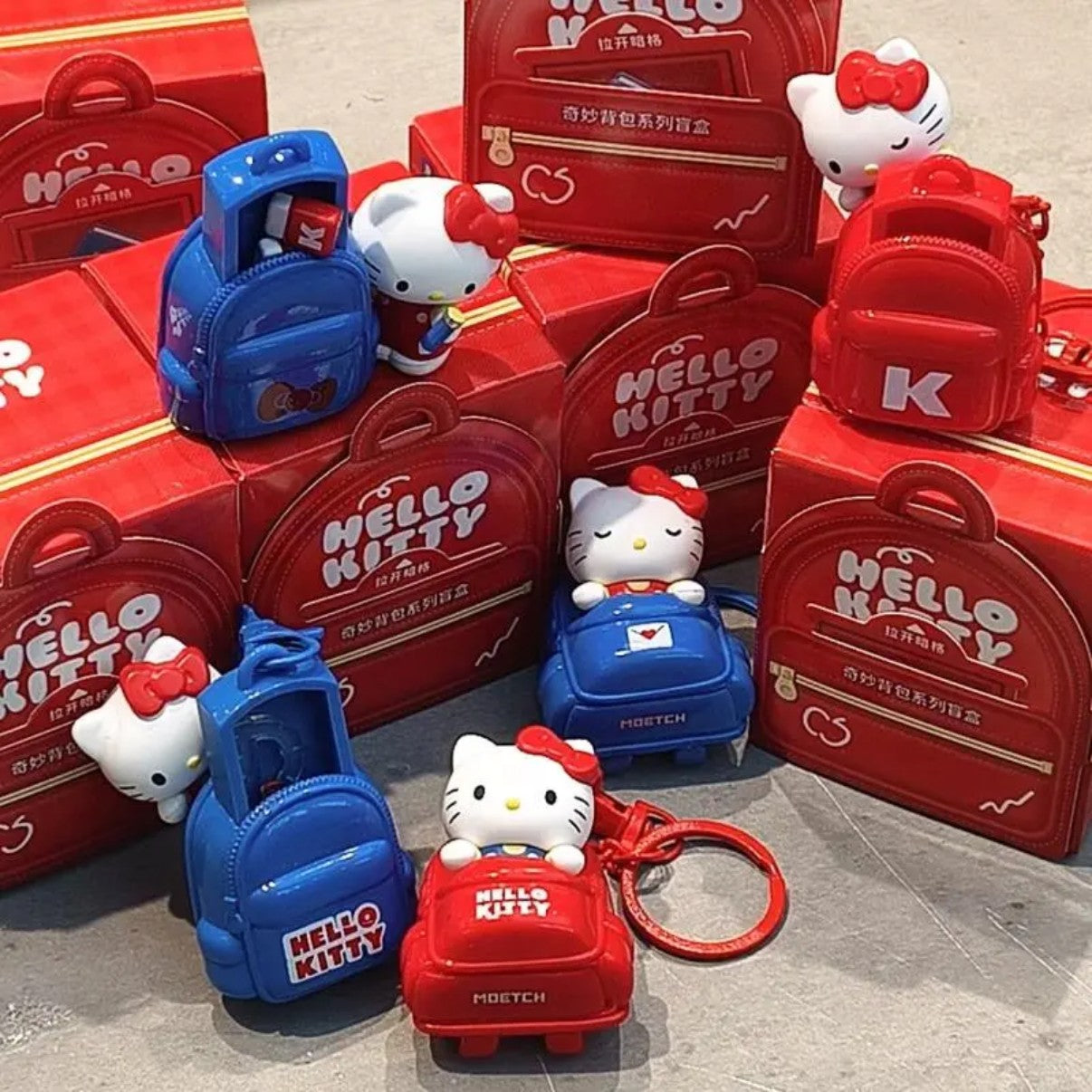 HK Wonderful Backpack Series Figures