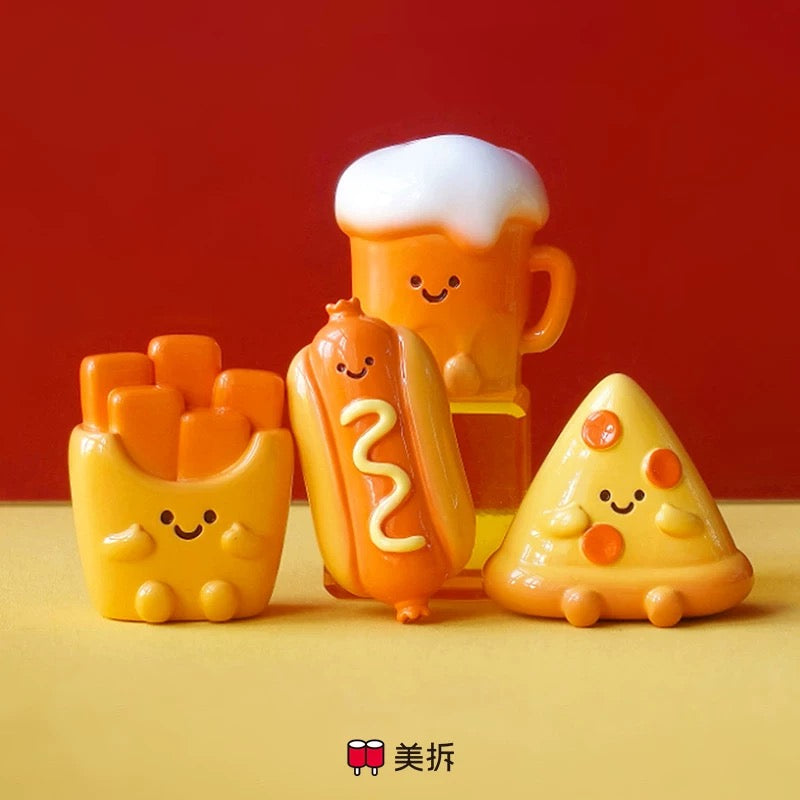 Meichai Fast food restaurant Series Mini Bean Figures