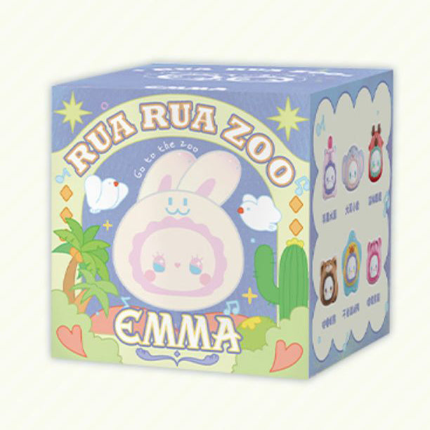 EMMA RUA RUA ZOO Mini Beans Series PVC Figures