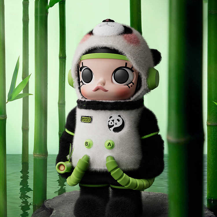 MEGA SPACE MOLLY 400% Panda Series PVC Figure