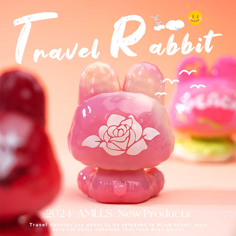 AMLLS Travel Rabbit Series PVC Figures