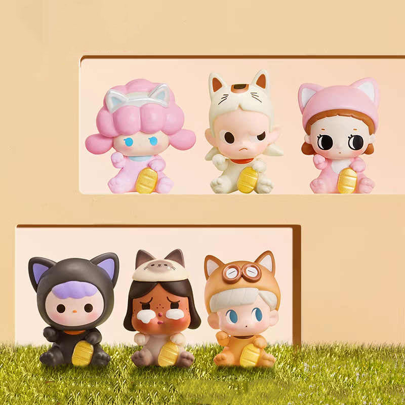 POP BEAN Lucky Cat Series PVC Figures