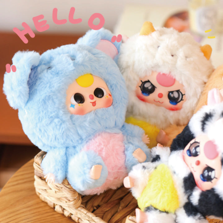 Baby Three Chinese Zodiac Series Plush Dolls