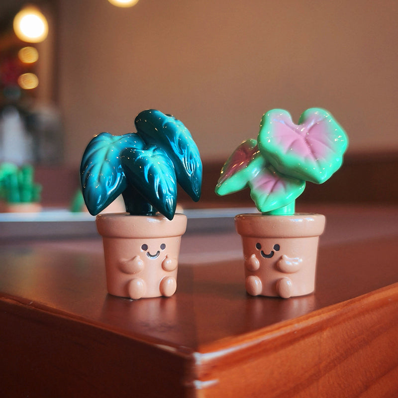 Meichai Mini Beans Potted Plant Series Figures