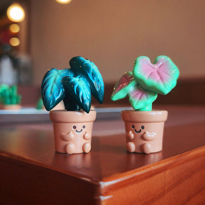 Meichai Mini Beans Potted Plant Series Figures