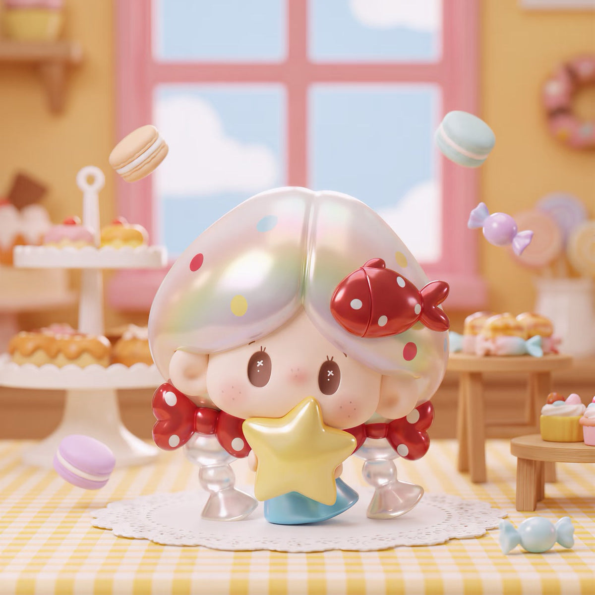 Hello Little Fish Secret Girlish Hearts Series Mini Bean Figures
