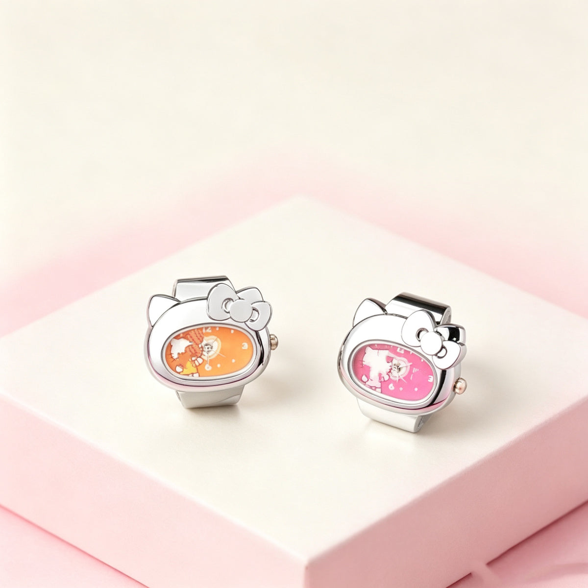 Hello Kitty Rainbow Dream Trip Ring Watch Series Figures