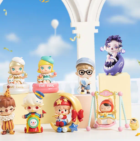 Gathering at the POP LAND! Series PVC Figures