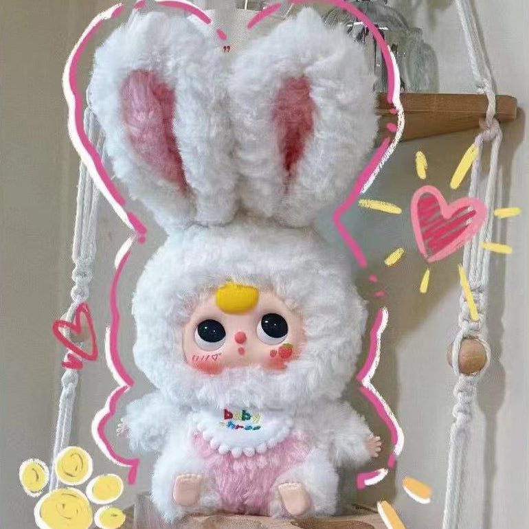 Baby Three Lily Rabbit Town Series Plush Dolls