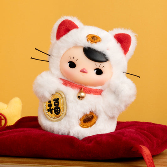 PUCKY Roly-Poly Kitty Series-Vinyl Plush Dolls