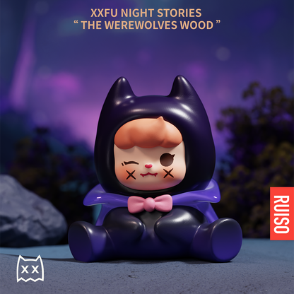 XXFU Xiaoxiaofu Night Stories The Werewolevs Wood Series Mini Beans Figures
